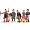 Lemax Village Collection Figurines* Village People, Set Of 6 #92356