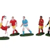 Lemax Village Collection Figurines* Playing Soccer, Set Of 5 #02961