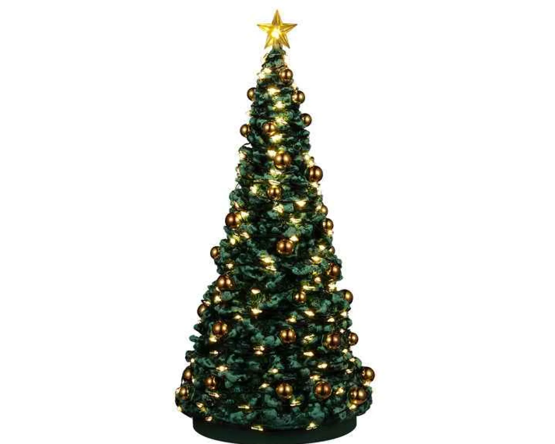 Lemax Village Collection Lighted Accessories* Jolly Christmas Tree, Battery Operated (4.5V) #24995