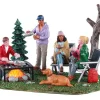Lemax Village Collection Lighted Accessories* Camping Couples, B/O #04728