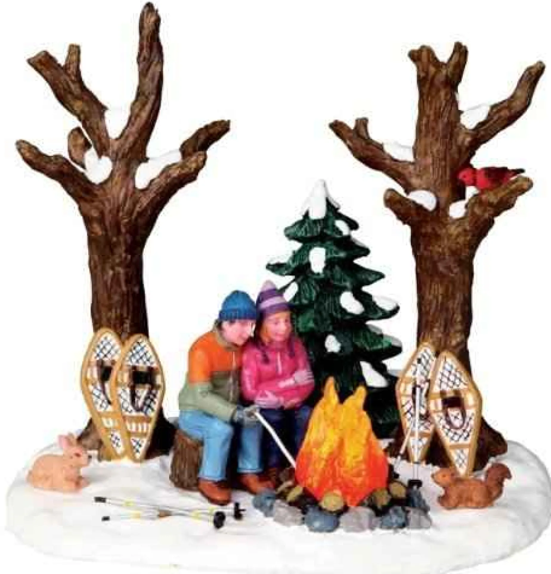 Lemax Village Collection Table Accents* Staying Warm #04224