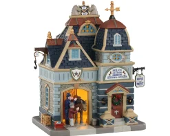 Lemax Village Collection Lighted Buildings* Mounted Division Police #05668