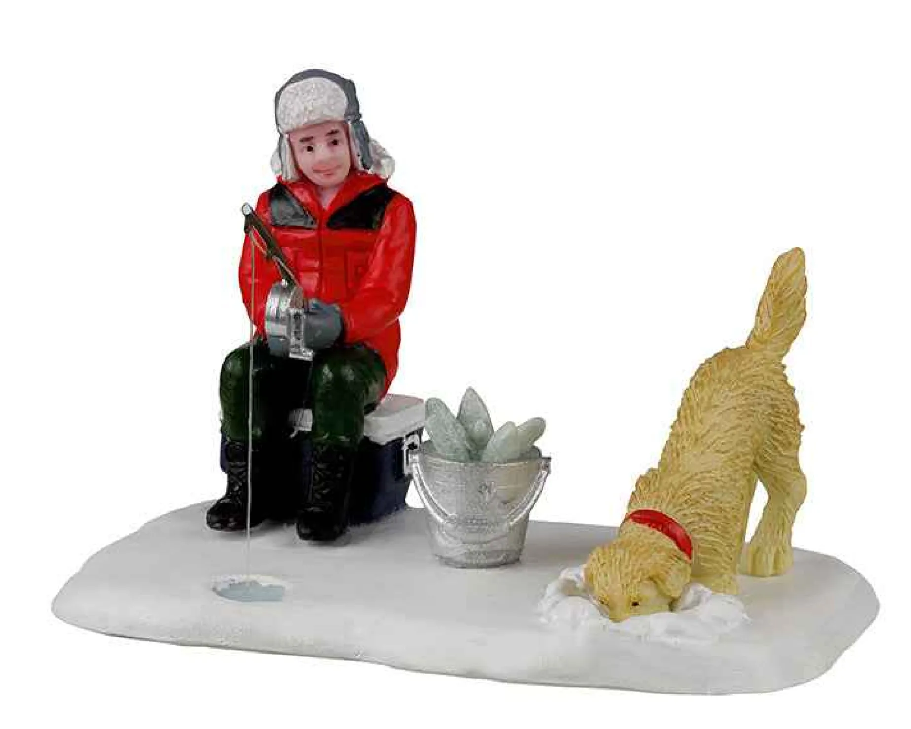 Lemax Village Collection Figurines* Ice Fishing Buddies #22138
