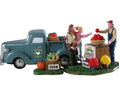 Lemax Village Collection Table Accents* Buy Local, Set Of 3 #93428