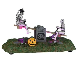 Lemax Village Collection Halloween Villages* Tombstone See-Saw, B/O (4.5V) #24932