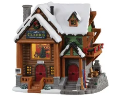 Lemax Village Collection Lighted Buildings* Clark's Snowcap Retreat #15747