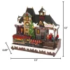 Gerson International Village Scenes*Musical Christmas Holiday Village With Lighted Train Station