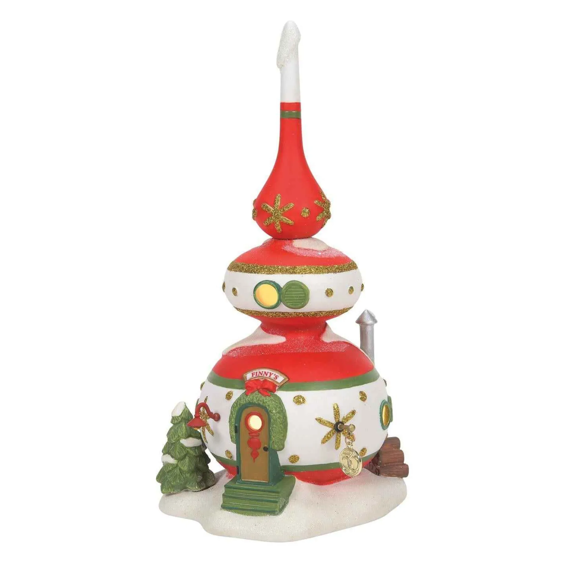 Enesco Department 56*North Pole Village Finny's Ornament House #6009833