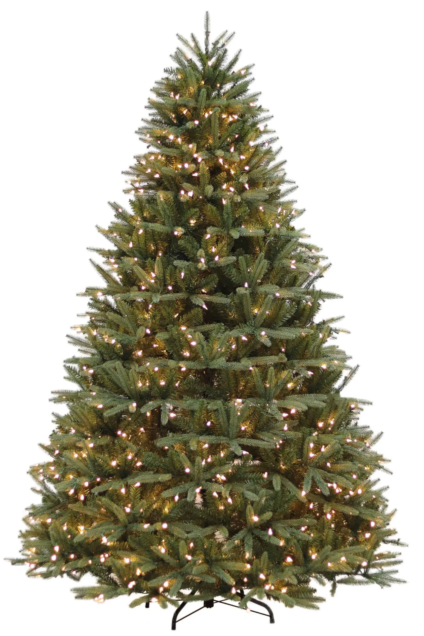 Puleo International Pre-Lit Trees* 6.5Ft Pre-Lit Real-Feel Washington Valley Spruce Quick Connect Tree With Warm White Led Lights #114-Wvg-65Qf5Lw7
