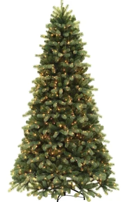 Puleo International Pre-Lit Trees* 6.5Ft Pre-Lit Colorado Spruce Pe/Pvc Tree #114-Cogg2-65F5Lw6