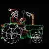 Brite Ideas Lighted Displays*Santa On Tractor #Led-Trctr