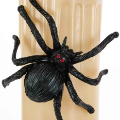 Gerson International Ligthed Items*Set Of 4 Floating Halloween Spider Candles With Remote, Timer