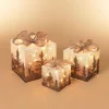 Gerson International Lawn And Outdoor Decor*Set Of 3 Holiday Vine Christmas Present Led Outdoor Yard Decor