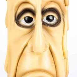 Gerson International Ligthed Items*Set Of 2 Spooky Decor Gothic Halloween Resin Candles With Faces