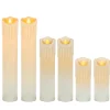 Gerson International Ligthed Items*Set Of 6 Spooky Floating Halloween Candles With Remote, Timer