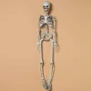 Gerson International Lawn & Outdoor Decor*Set Of 2 Spooky Hanging Skeletons, Creepy Halloween Decor