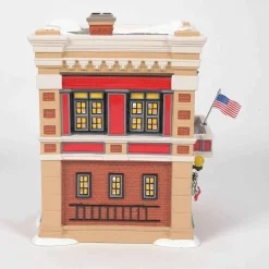 Enesco Department 56*Snow Village Engine 223 Fire House #6011422