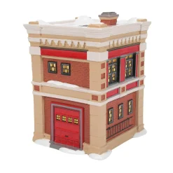 Enesco Department 56*Snow Village Engine 223 Fire House #6011422