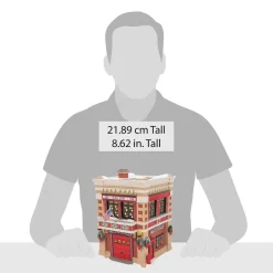 Enesco Department 56*Snow Village Engine 223 Fire House #6011422