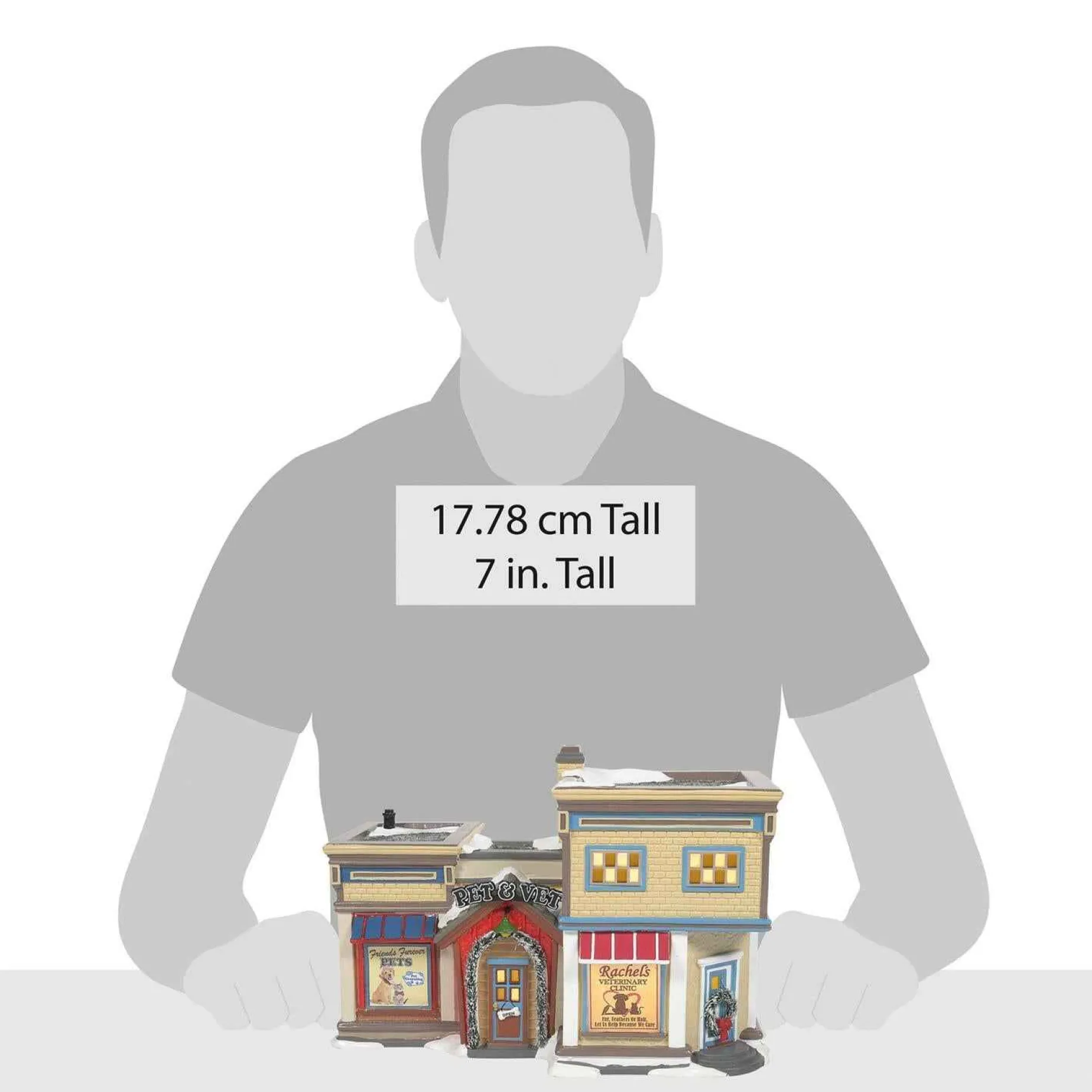 Enesco Department 56*Snow Village Pet & Vet #6011434