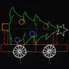 Brite Ideas Lawn And Outdoor Decor*Train Car With Christmas Tree #Led-Tc03-4